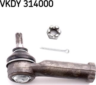 SKF VKDY 314000 - Наконечник рулевой тяги, шарнир autosila-amz.com