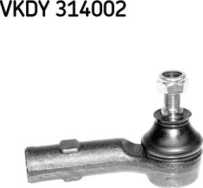 SKF VKDY 314002 - Наконечник рулевой тяги, шарнир autosila-amz.com