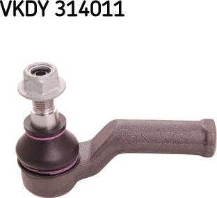 SKF VKDY 314011 - Наконечник рулевой тяги, шарнир autosila-amz.com