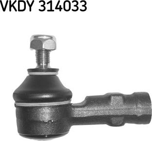 SKF VKDY 314033 - Наконечник рулевой тяги, шарнир autosila-amz.com