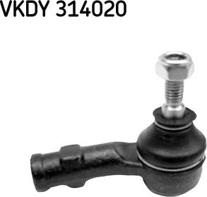 SKF VKDY 314020 - Наконечник рулевой тяги, шарнир autosila-amz.com