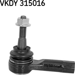 SKF VKDY 315016 - Наконечник рулевой тяги, шарнир autosila-amz.com