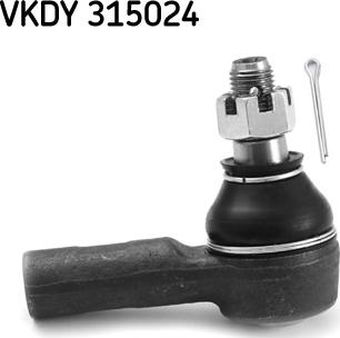 SKF VKDY 315024 - Наконечник рулевой тяги, шарнир autosila-amz.com