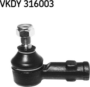 SKF VKDY 316003 - Наконечник рулевой тяги, шарнир autosila-amz.com