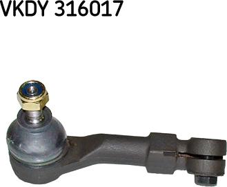 SKF VKDY 316017 - Наконечник рулевой тяги, шарнир autosila-amz.com