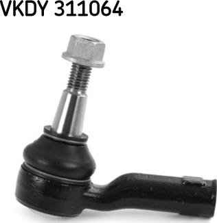 SKF VKDY 311064 - Наконечник рулевой тяги, шарнир autosila-amz.com