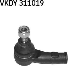 SKF VKDY 311019 - Наконечник рулевой тяги, шарнир autosila-amz.com