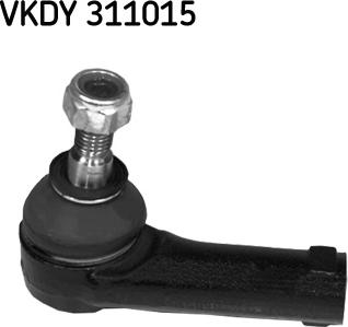 SKF VKDY 311015 - Наконечник рулевой тяги, шарнир autosila-amz.com