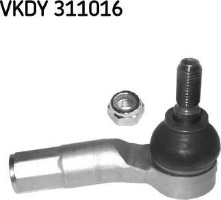 SKF VKDY 311016 - Наконечник рулевой тяги, шарнир autosila-amz.com