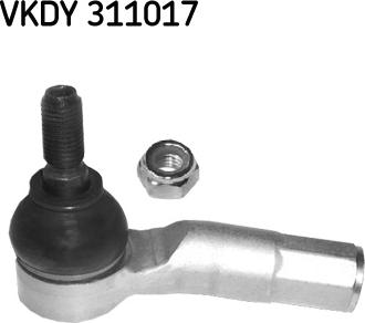 SKF VKDY 311017 - Наконечник рулевой тяги, шарнир autosila-amz.com