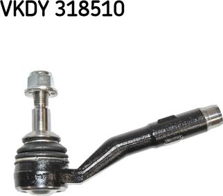 SKF VKDY 318510 - Наконечник рулевой тяги, шарнир autosila-amz.com