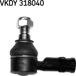 SKF VKDY 318040 - Наконечник рулевой тяги, шарнир autosila-amz.com