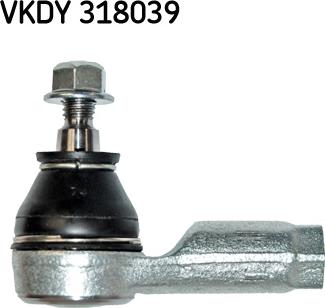 SKF VKDY 318039 - Наконечник рулевой тяги, шарнир autosila-amz.com