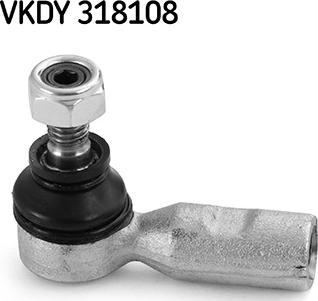 SKF VKDY 318108 - Наконечник рулевой тяги, шарнир autosila-amz.com