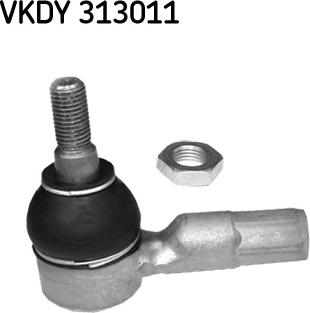 SKF VKDY 313011 - Наконечник рулевой тяги, шарнир autosila-amz.com
