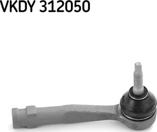 SKF VKDY 312050 - Наконечник рулевой тяги, шарнир autosila-amz.com