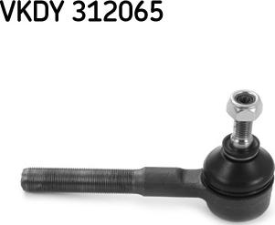 SKF VKDY 312065 - Наконечник рулевой тяги, шарнир autosila-amz.com