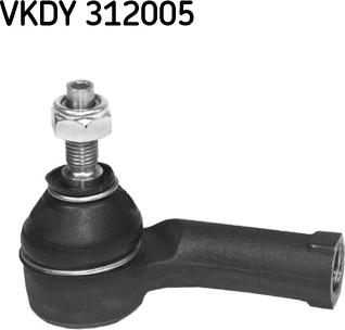 SKF VKDY 312005 - Наконечник рулевой тяги, шарнир autosila-amz.com