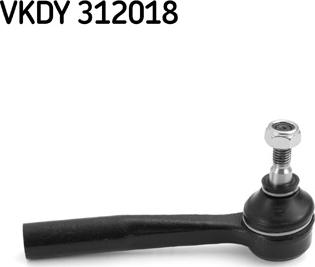SKF VKDY 312018 - Наконечник рулевой тяги, шарнир autosila-amz.com
