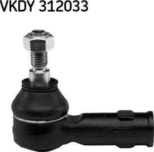 SKF VKDY 312033 - Наконечник рулевой тяги, шарнир autosila-amz.com