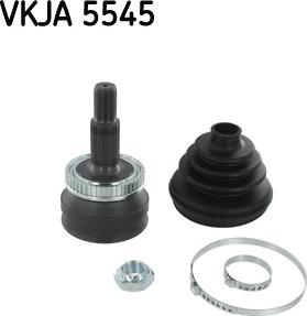 SKF VKJA 5545 - Шарнирный комплект, ШРУС, приводной вал autosila-amz.com