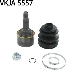 SKF VKJA 5557 - Шарнирный комплект, ШРУС, приводной вал autosila-amz.com