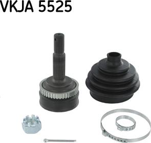 SKF VKJA 5525 - Шарнирный комплект, ШРУС, приводной вал autosila-amz.com