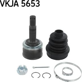 SKF VKJA 5653 - Шарнирный комплект, ШРУС, приводной вал autosila-amz.com