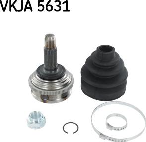 SKF VKJA 5631 - Шарнирный комплект, ШРУС, приводной вал autosila-amz.com