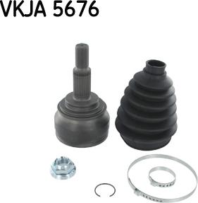 SKF VKJA 5676 - Шарнирный комплект, ШРУС, приводной вал autosila-amz.com