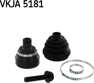 SKF VKJA 5181 - Шарнирный комплект, ШРУС, приводной вал autosila-amz.com