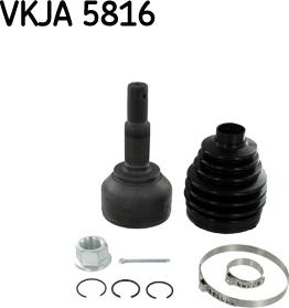 SKF VKJA 5816 - Шарнирный комплект, ШРУС, приводной вал autosila-amz.com