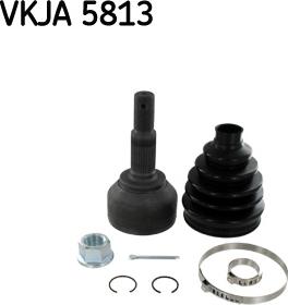 SKF VKJA 5813 - ШРУС, комплект Nissan Qashqai (07-13) autosila-amz.com