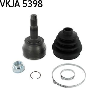 SKF VKJA 5398 - Шарнирный комплект, ШРУС, приводной вал autosila-amz.com
