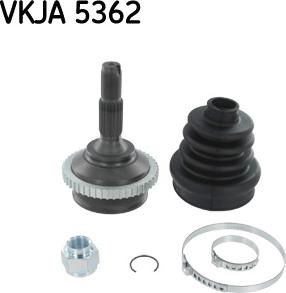 SKF VKJA 5362 - Шарнирный комплект, ШРУС, приводной вал autosila-amz.com