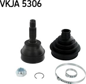 SKF VKJA 5306 - Шарнирный комплект, ШРУС, приводной вал autosila-amz.com