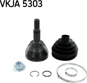 SKF VKJA 5303 - Шарнирный комплект, ШРУС, приводной вал autosila-amz.com