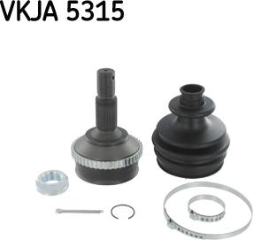 SKF VKJA 5315 - Шарнирный комплект, ШРУС, приводной вал autosila-amz.com
