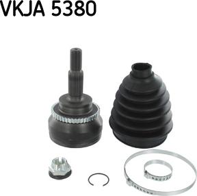 SKF VKJA 5380 - Шарнирный комплект, ШРУС, приводной вал autosila-amz.com