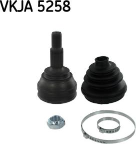 SKF VKJA 5258 - Шарнирный комплект, ШРУС, приводной вал autosila-amz.com