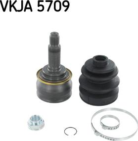 SKF VKJA 5709 - Шарнирный комплект, ШРУС, приводной вал autosila-amz.com