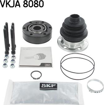 SKF VKJA 8080 - Шарнирный комплект, ШРУС, приводной вал autosila-amz.com