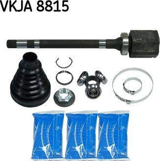 SKF VKJA 8815 - Шарнир приводного вала внутренний Прав (26z/27z/75мм) FORD KUGA I 2.0D 03.08-11.12 autosila-amz.com
