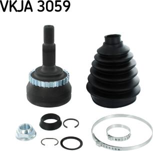 SKF VKJA 3059 - Шарнирный комплект, ШРУС, приводной вал autosila-amz.com