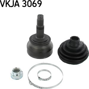 SKF VKJA 3069 - Шарнирный комплект, ШРУС, приводной вал autosila-amz.com