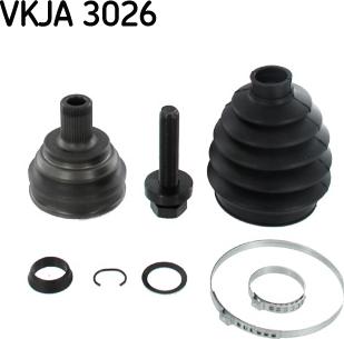 SKF VKJA 3026 - Шарнирный комплект, ШРУС, приводной вал autosila-amz.com