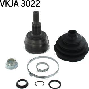 SKF VKJA 3022 - К-кт ремонтный ШРУС наружный \Audi A3, Skoda Octavia, VW Golf/Bora 1.4-1.6i/1.9SDi 97> autosila-amz.com
