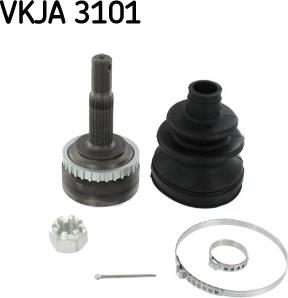 SKF VKJA 3101 - Шарнирный комплект, приводной вал autosila-amz.com