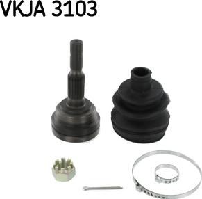 SKF VKJA 3103 - Шарнирный комплект, ШРУС, приводной вал autosila-amz.com