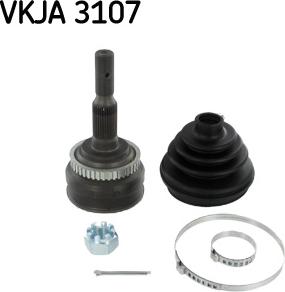 SKF VKJA 3107 - Шарнирный комплект, ШРУС, приводной вал autosila-amz.com